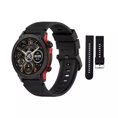 Smartwatch Peje Zw13 A Prova D´água AmeLED Pulseira Extra - Preto