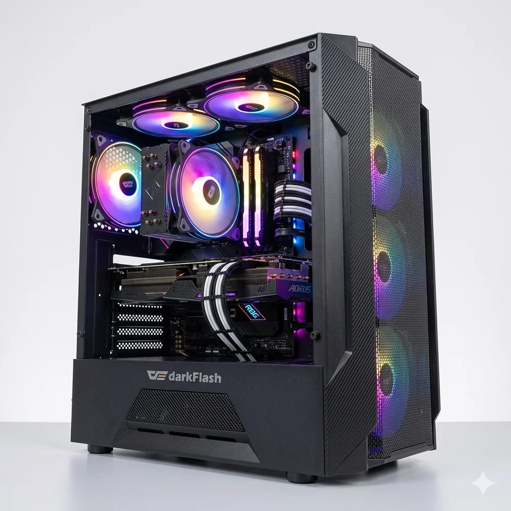 PC Gamer Intel Core I5 12400F, Rx 7600, 16gb Ram, Nvme 500gb, W11 - Balão.info Games