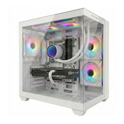 PC Gamer Ludic By Bluepc - Amd Ryzen 5 5500, Geforce RTX 3060 12gb, 16gb Ddr4, SSD 1TB M.2 Nvme, Water Cooler, Fonte 600w 80 Plus - Pgbp-1059lud