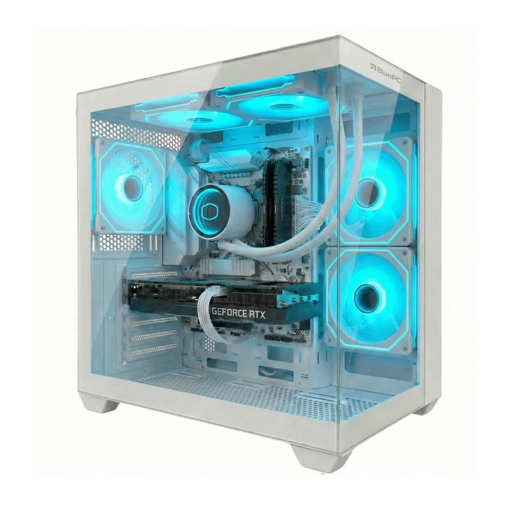 PC Gamer Ludic By Bluepc - Intel Core i5 12400f, Geforce RTX 5070 12gb, 16gb Ddr4, SSD 512gb M.2 Nvme, Water Cooler, Fonte 750w 80 Plus -pgbp-1181lud - view 3