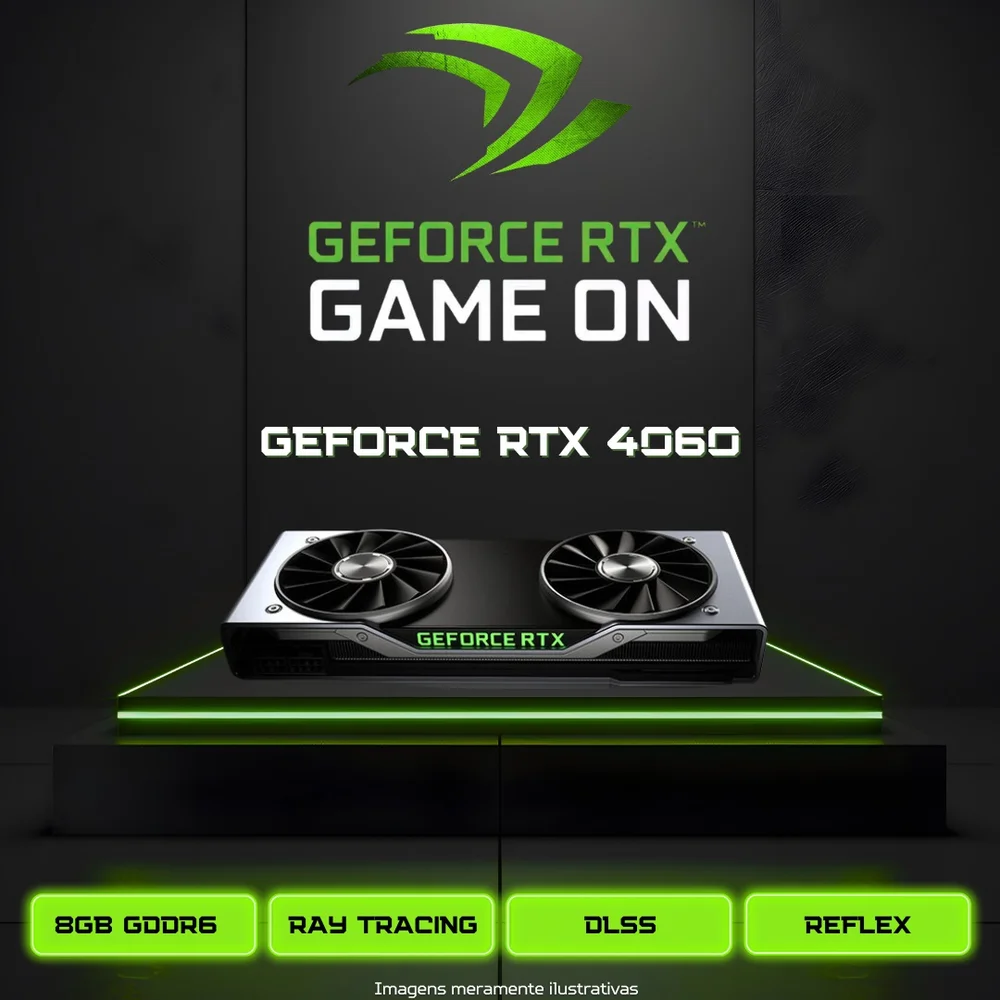 その他 NVIDIA GeForce RTX 4060 & Ryzen 7 5700X Produtos com até 15 OFF no PIX KaBuM