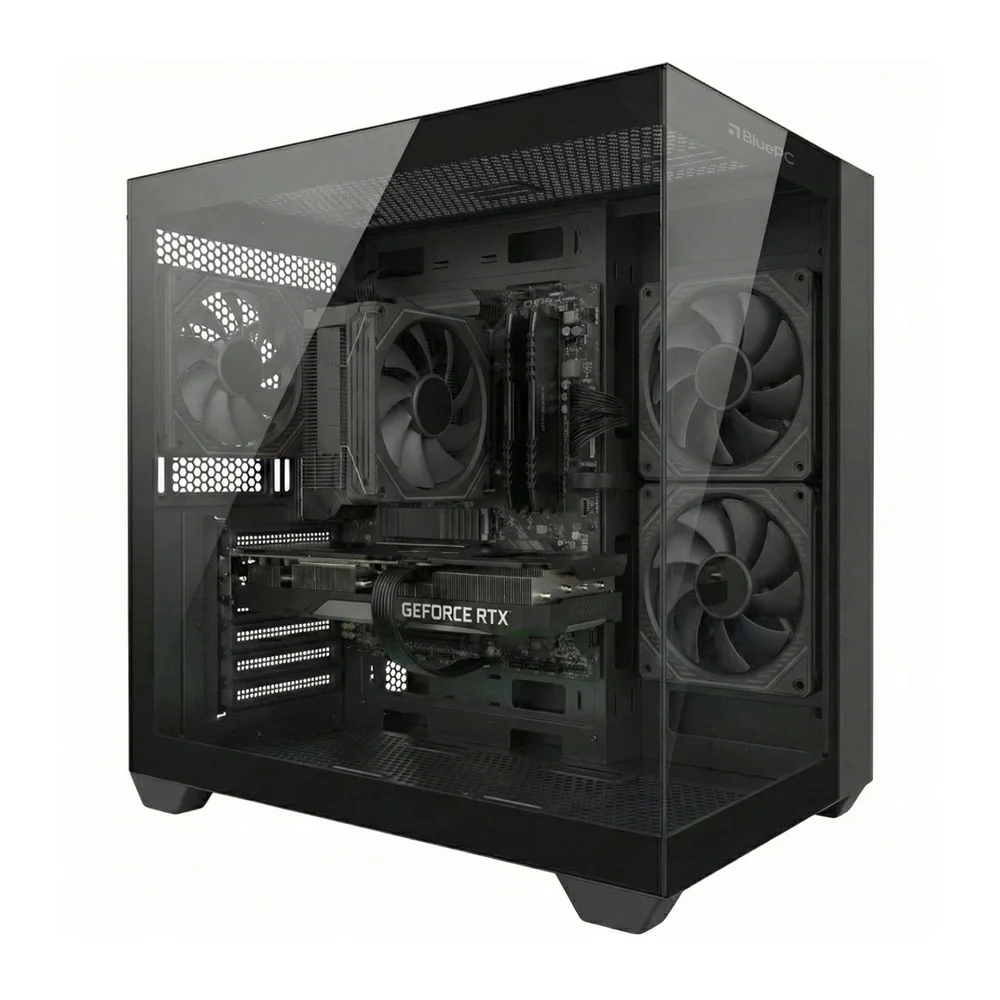Imagem 2 de 4 do produto PC Gamer Ludic By Bluepc - Amd Ryzen 7 5700x, Geforce RTX 5060 8GB Gddr7, 16gb Ddr4, SSD 512gb M.2 Nvme, Fonte 600w 80 Plus - Pgbp-1217lud