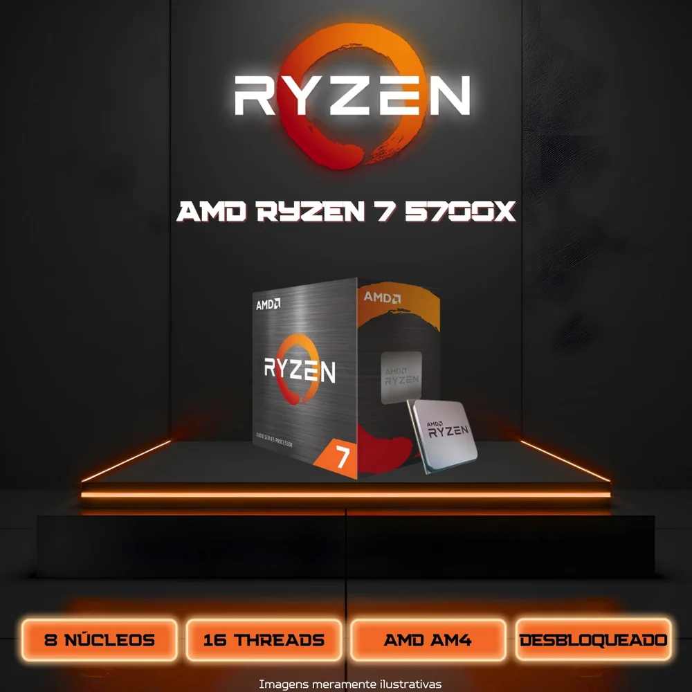 Imagem 4 de 4 do produto PC Gamer Ludic By Bluepc - Amd Ryzen 7 5700x, Geforce RTX 5060 8GB Gddr7, 16gb Ddr4, SSD 512gb M.2 Nvme, Fonte 600w 80 Plus - Pgbp-1217lud