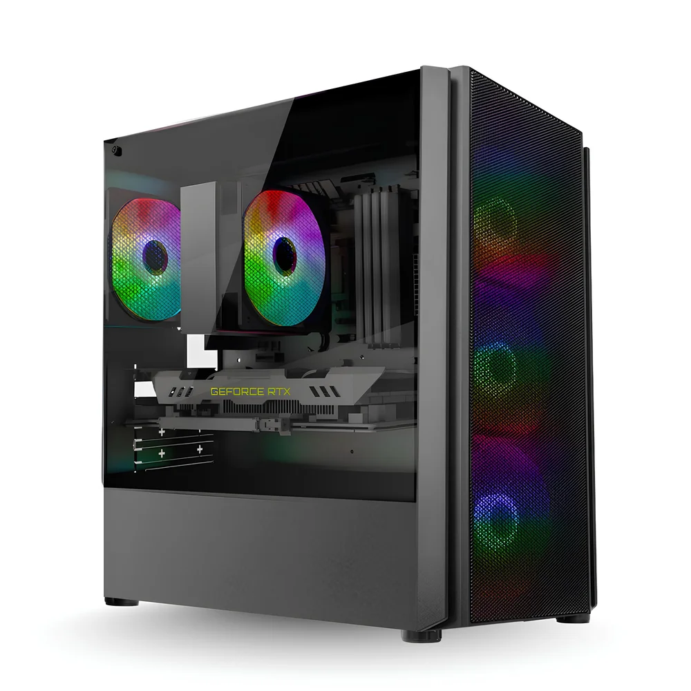 PC Gamer Ludic By Balão.info - Intel Core i5 12400f, Geforce RTX 3050 8GB, 16gb Ram, SSD 1TB, Fonte 600w 80 Plus - Pgbp-1032lud