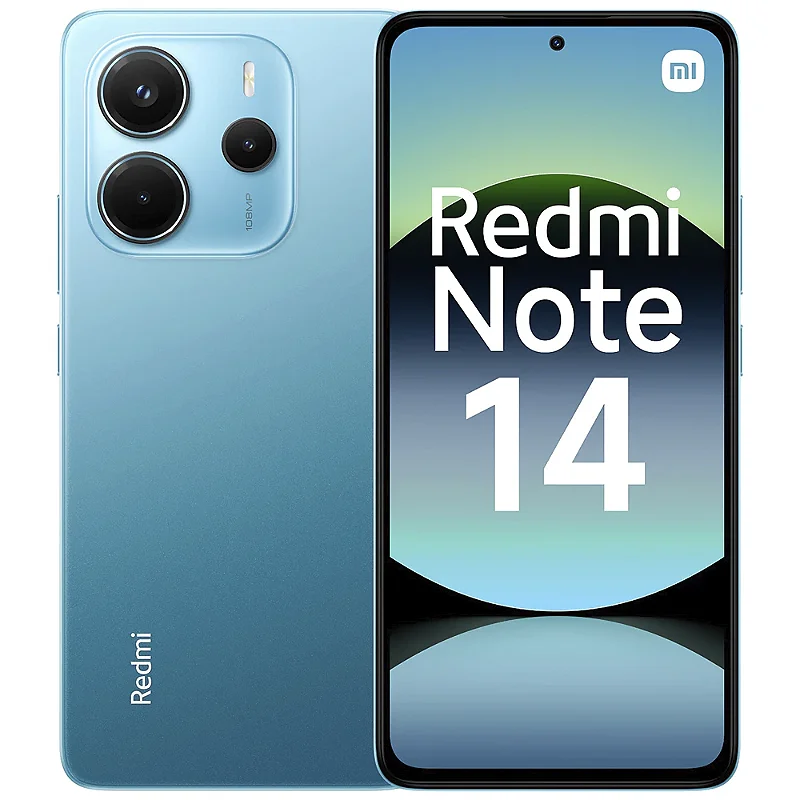 Smartphone Xiaomi Redmi Note 14 128GB 6gb Azul. Smartphone Xiaomi Redmi Note 14 128GB 6gb Azul.