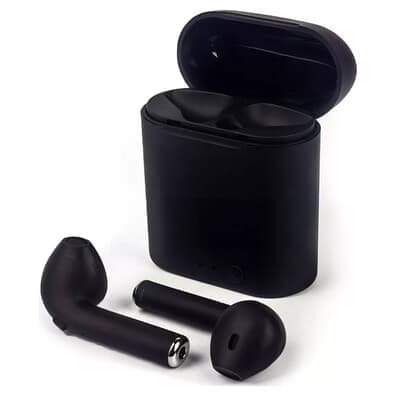 Fone De Ouvido Bluetooth Sem Fio I 12 Tws Preto