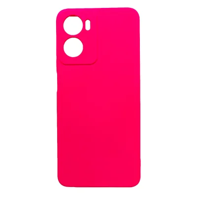 Capa Capinha Compatível Com Motorola Moto G05 Tela 6.7 Silicone Aveludada Premium Cor:pink