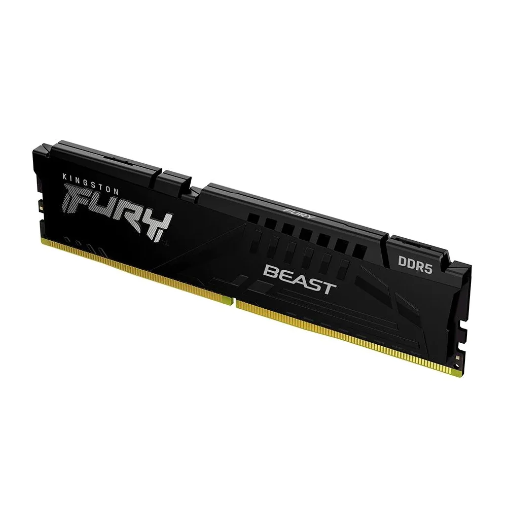 Imagem 3 de 4 do produto Memória 32gb Ddr5 6000mhz Kingston Fury Beast, Black - Kf560c36bbe-32.