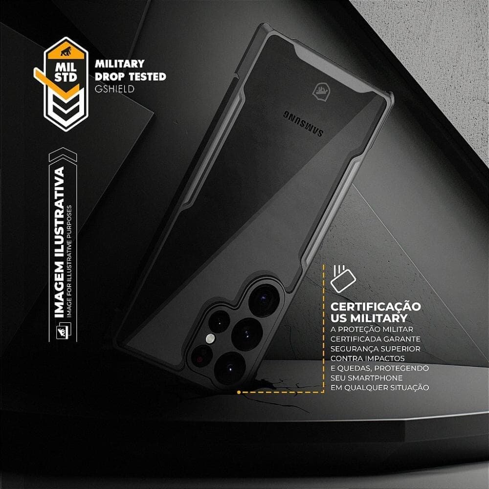 Imagem 2 de 2 do produto Capa Para Samsung Galaxy M55 - Dual Shock X - Gshield