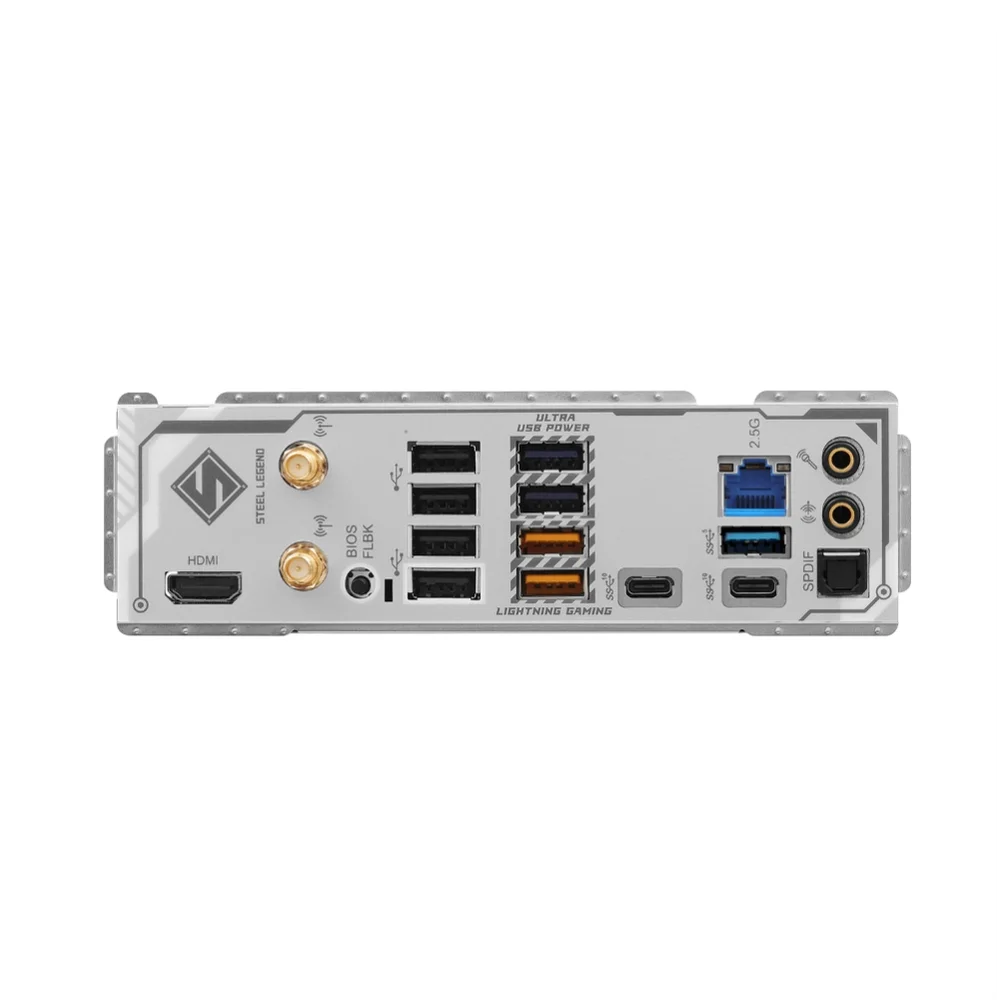 Placa Mãe Asrock B850 Steel Legend Wifi, Amd Am5, Atx, Bluetooth, Ddr5 - B850 Steel Legend Wifi 6