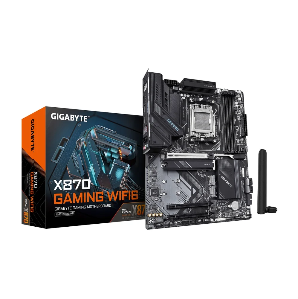 Placa Mãe Gigabyte X870 Gaming Wifi6, Amd Am5, Atx, Bluetooth, Ddr5 - X870 Gaming Wf6