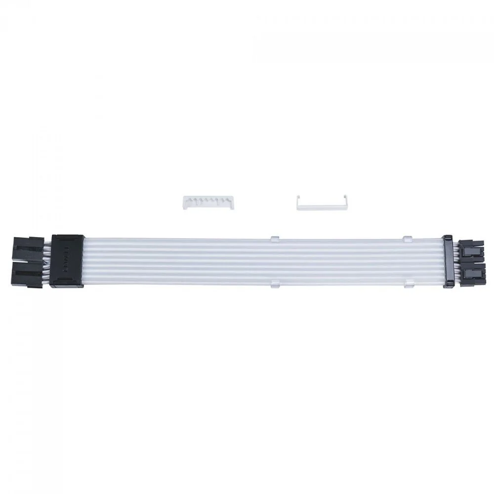 Imagem 2 de 4 do produto Cabo Extensor Lian Li Wireless 2-8 Gpu, RGB, 340mm - Pw8-1w Black