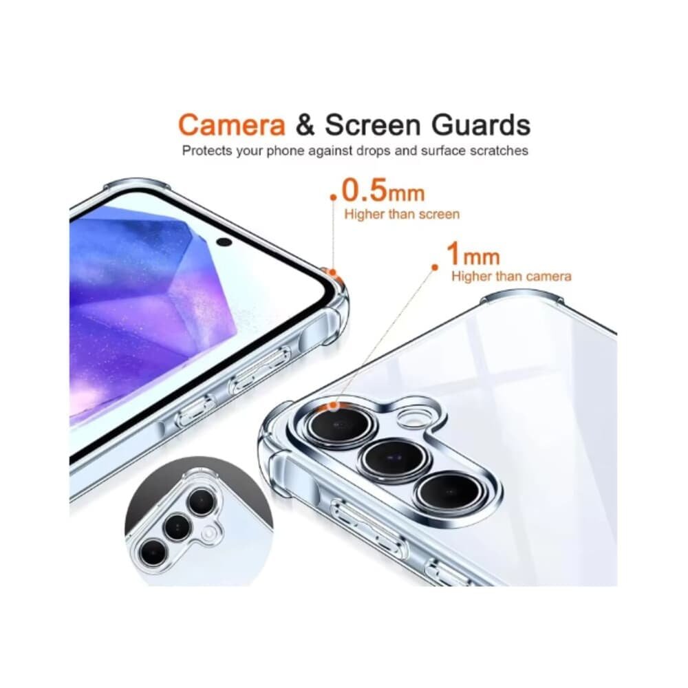 Imagem 4 de 5 do produto Capa Antishock Para Novo Samsung Galaxy M15 5g Tela 6.5"