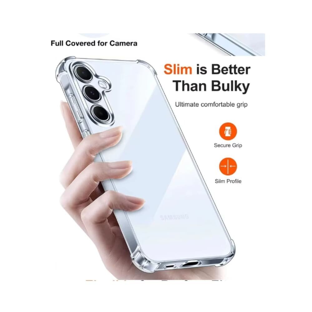 Imagem 5 de 5 do produto Capa Antishock Para Novo Samsung Galaxy M15 5g Tela 6.5"