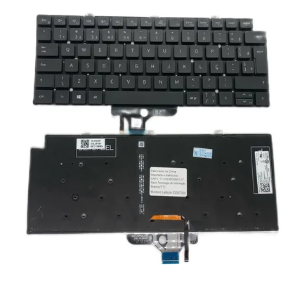 Teclado P/ Notebook Dell Latitude 5320 7320 Retroiluminado