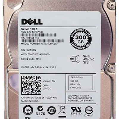 Hd Dell 300gb 10k Sas 2.5 6g St9300605ss 0745gc  Nf