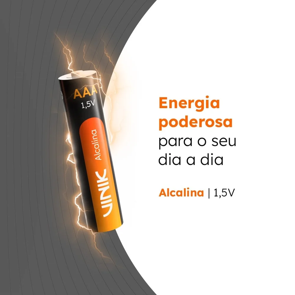 Pilha Alcalina Aaa C/2 1.5v - Vp3ab2a