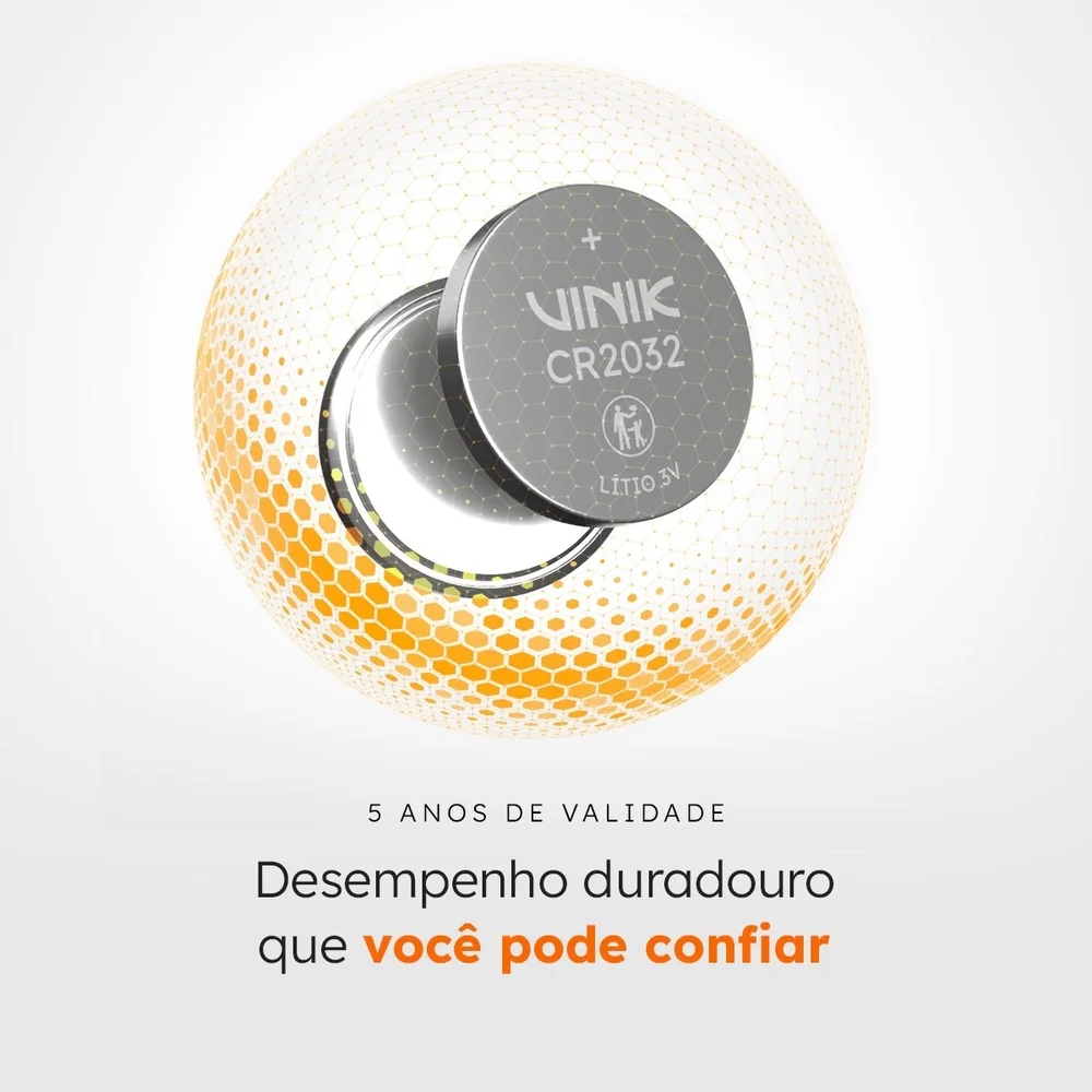 Imagem 5 de 5 do produto Bateria De Lítio Cr2032 C/5 3v - Vb32b5