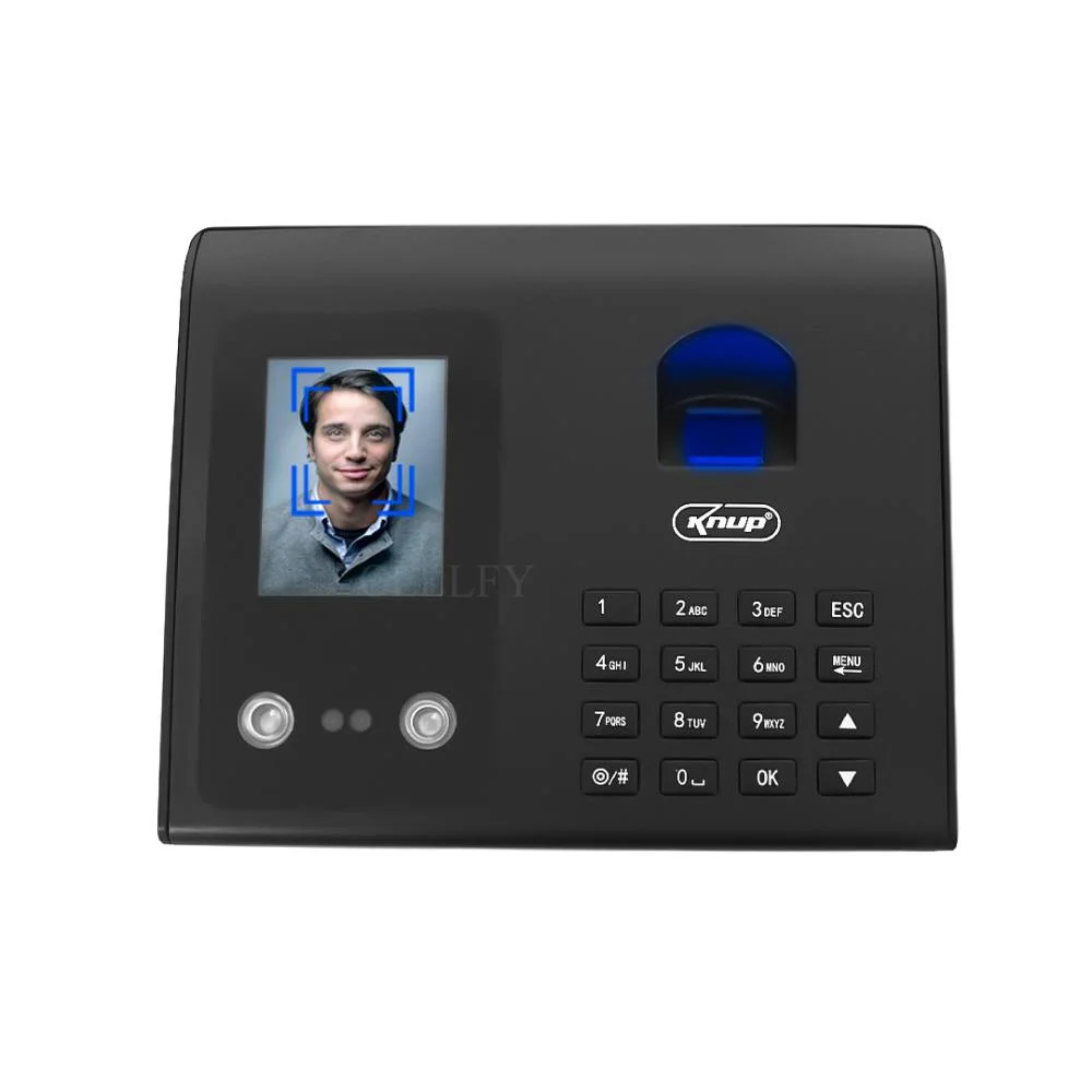 Relógio Ponto Digital Lcd Leitura Facial Biometria Senha