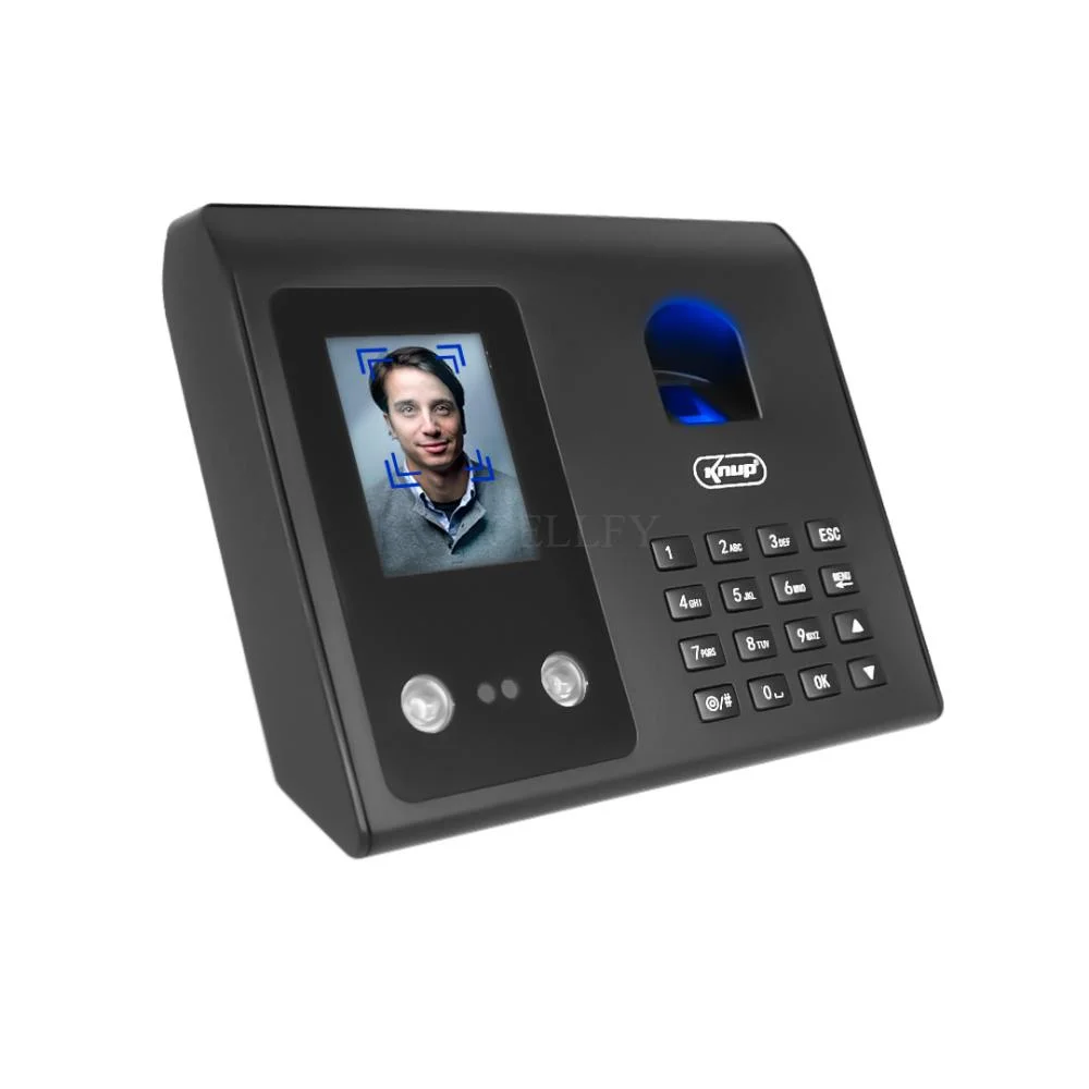 Relógio Ponto Digital Lcd Leitura Facial Biometria Senha