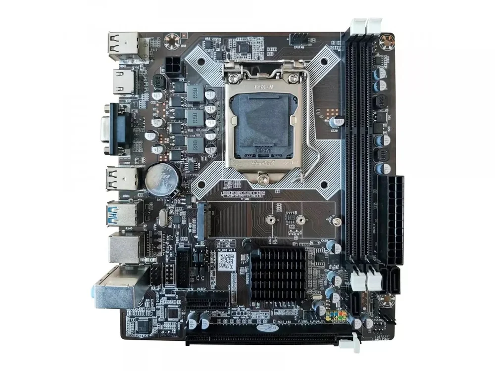 Placa Mae H81 Bluecase Ddr3 LGA 1150 10/100/1000 16gb/usb3.0/m.2 Nvme Bmbh81-d3hgu-m2exr2bx