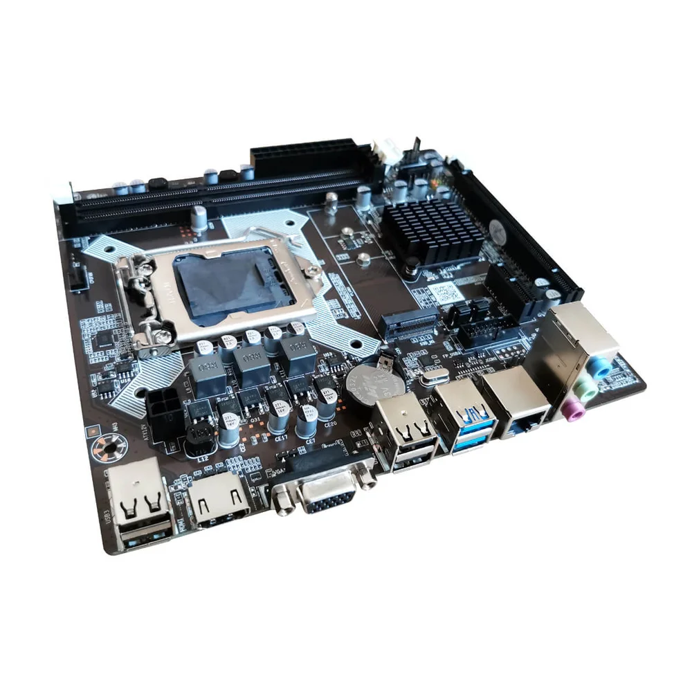 Imagem 2 de 4 do produto Placa Mae H81 Bluecase Ddr3 LGA 1150 10/100/1000 16gb/usb3.0/m.2 Nvme Bmbh81-d3hgu-m2exr2bx