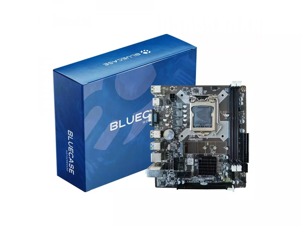 Imagem 3 de 4 do produto Placa Mae H81 Bluecase Ddr3 LGA 1150 10/100/1000 16gb/usb3.0/m.2 Nvme Bmbh81-d3hgu-m2exr2bx