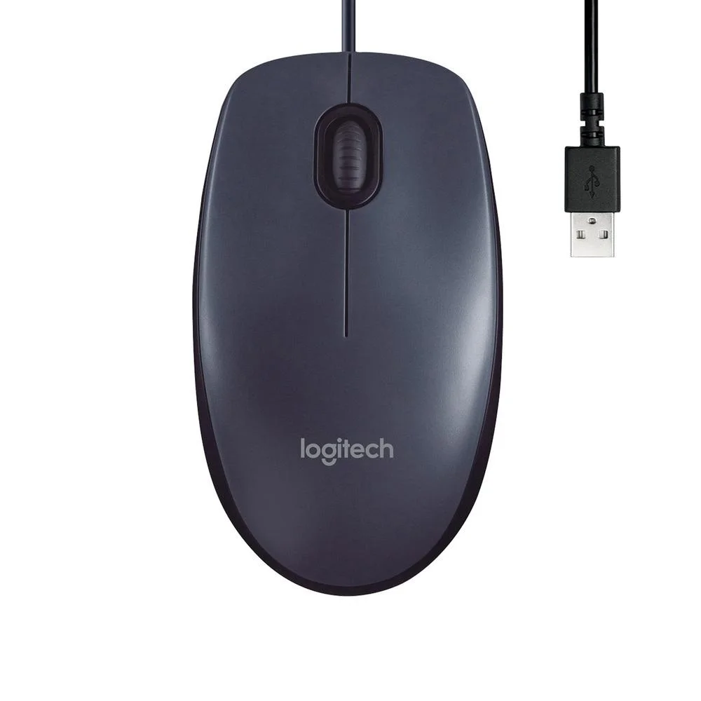 Imagem 3 de 4 do produto Mouse Usb Logitech M90 Preto