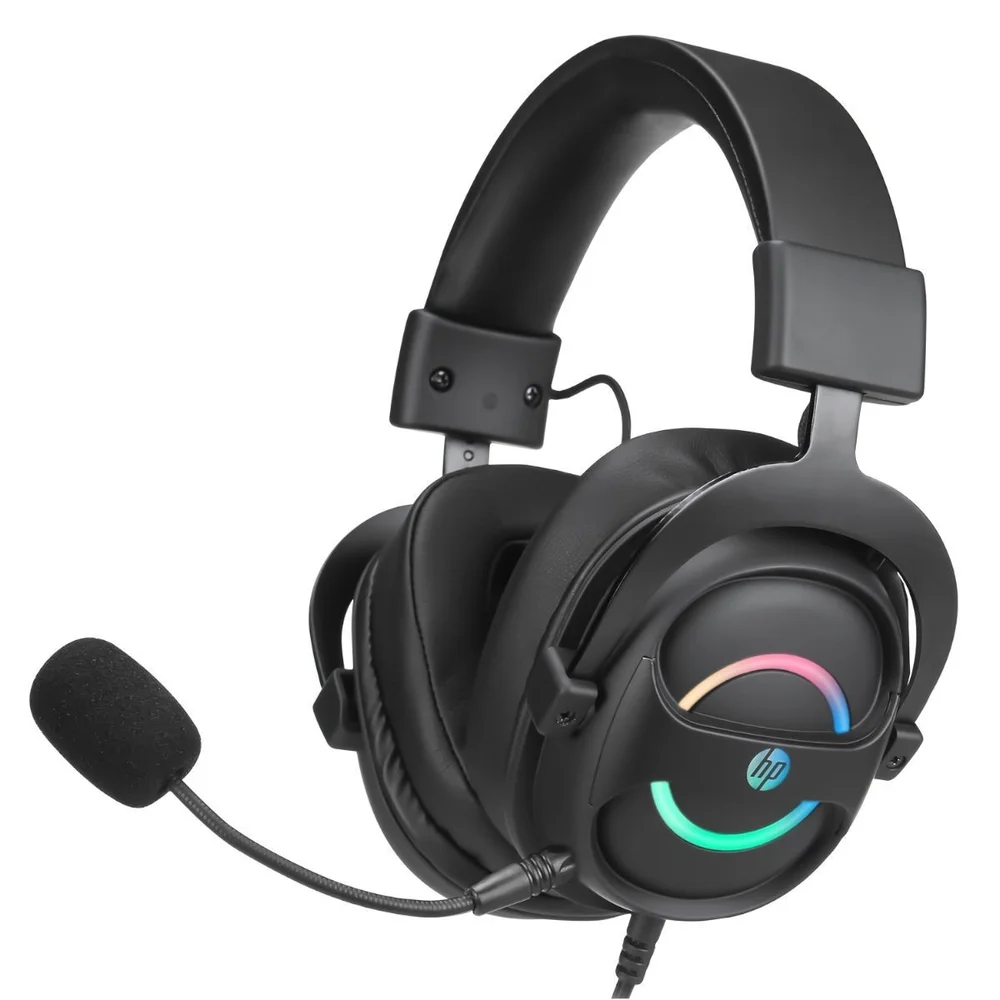 Headset Gamer Hp Com LED Dhe-8006 Usb Headset Gamer Hp Com LED Dhe-8006 Usb