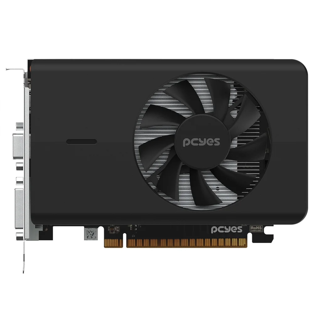 Gpu Nvidia Geforce Gt740 2gb GDDR5 128 Bit Single Fan Projeto Edge - Pvgt740gb2pe