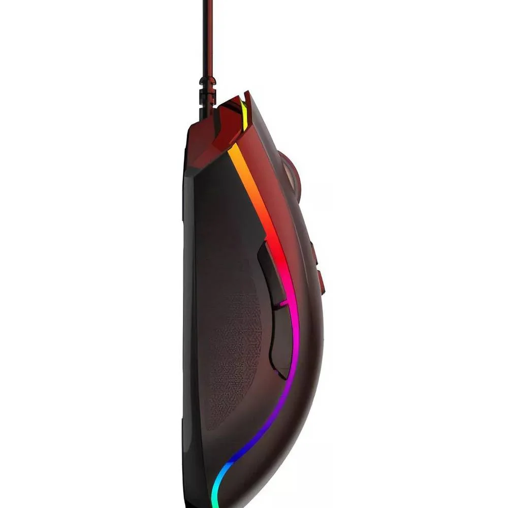 Imagem 3 de 3 do produto Mouse Gamer Monster RGB Gaming Kmh7-mbk Cor Preto