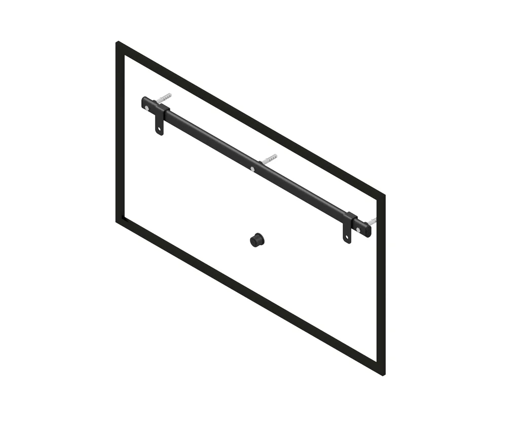 Imagem 3 de 5 do produto Suporte Para Tv Fixo De Parede Para Telas De 32 A 85 " - Slim