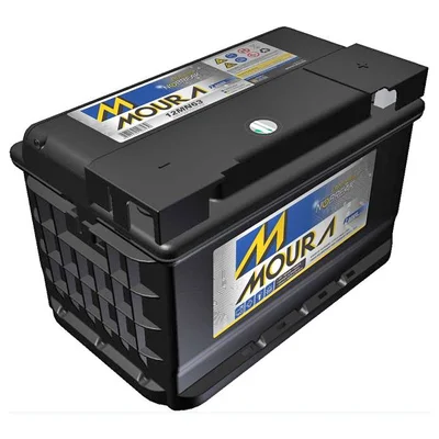 Bateria Estacionária Moura 12v 63ah Terminal Tipo L Para Nobreak Modelo 12mn63 / 12mn1300 Garantia De 2 Anos