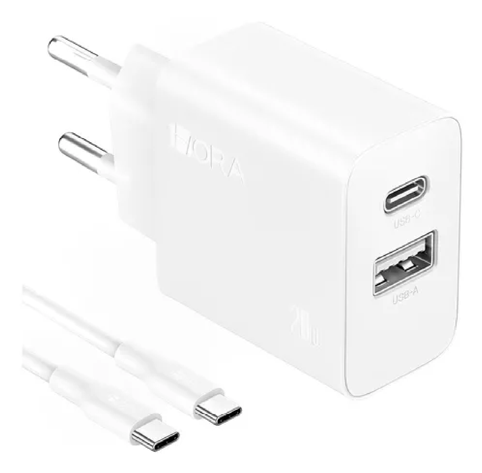 Carregador Pd20w Duas Portas Usb 18w+c 20w + Cabo 1m Xml-192