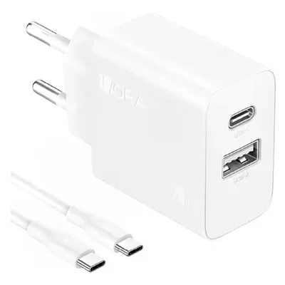 Carregador Pd20w Duas Portas Usb 18w+c 20w + Cabo 1m Xml-192