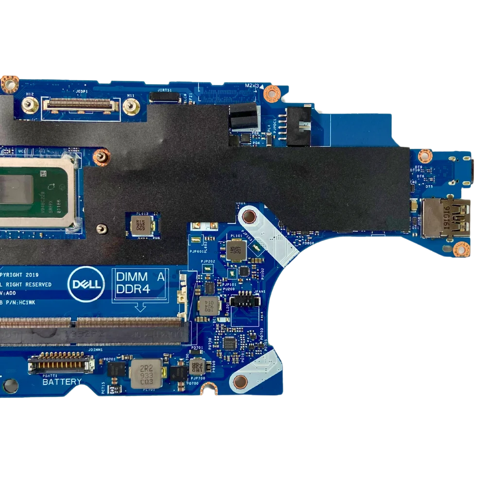 Placa Mãe Notebook Dell Edc41 La-892p Core™ i5-8365u 2 Ddr4 6