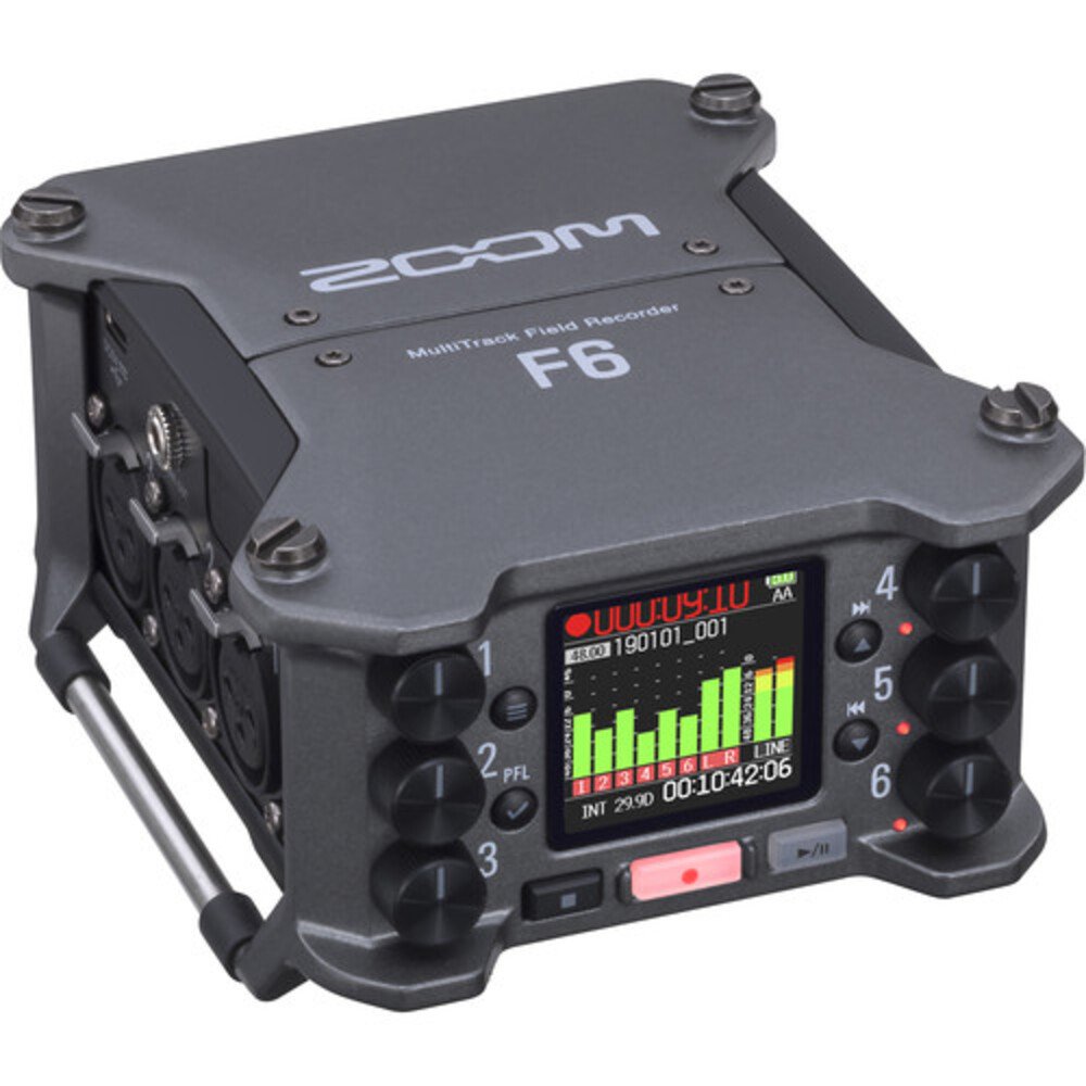 Gravador Zoom F6 Digital 6-input / 14-track