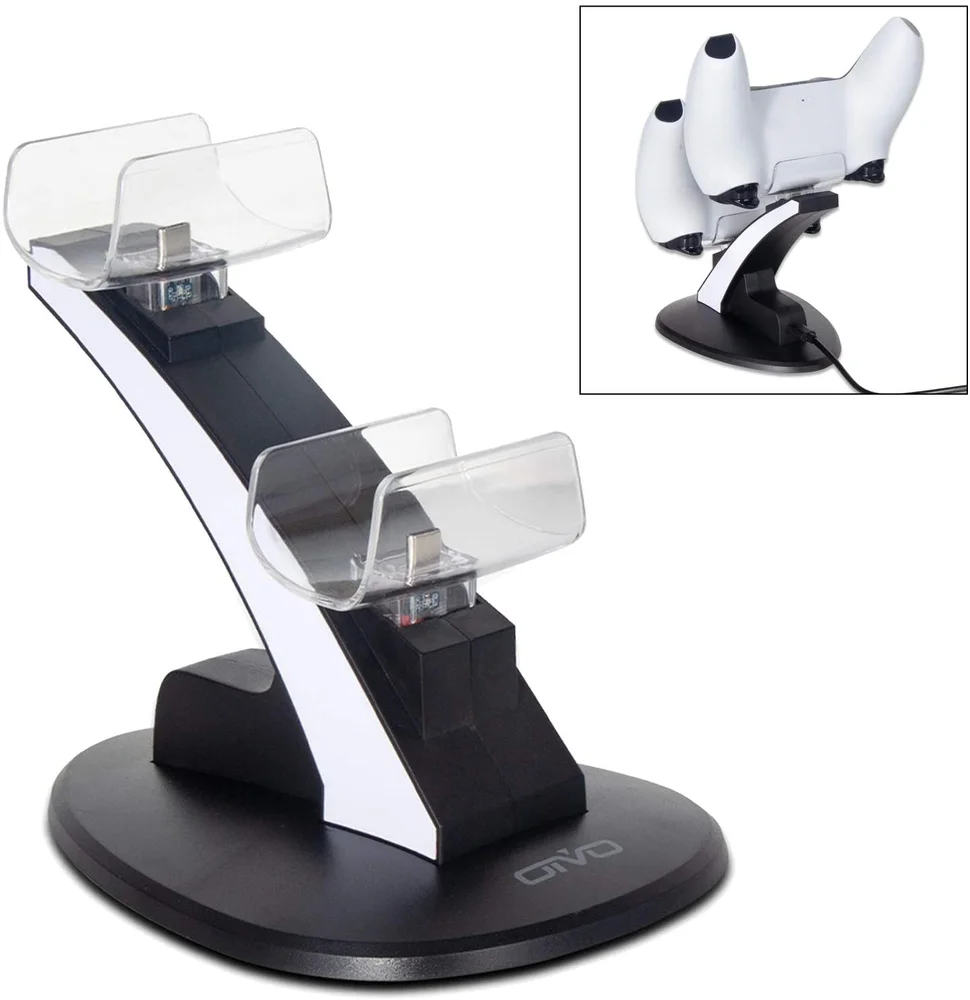 Imagem 4 de 5 do produto Base Carregador Ps5 Carregador Controle Duplo Playstations 5