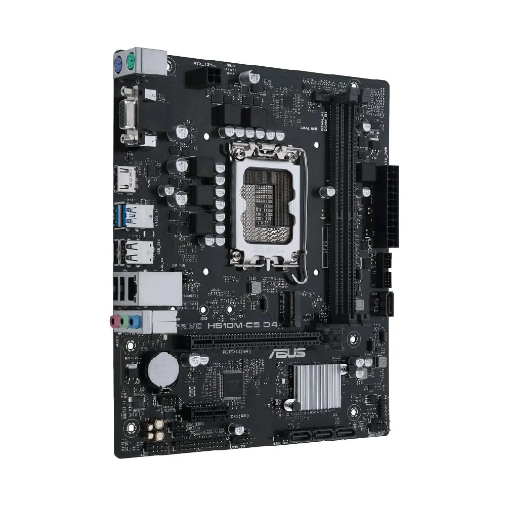 Imagem 4 de 5 do produto Placa Mãe Asus Prime H610m-cs D4, Intel LGA  1700, Matx, Ddr4 - Prime H610m-cs D4