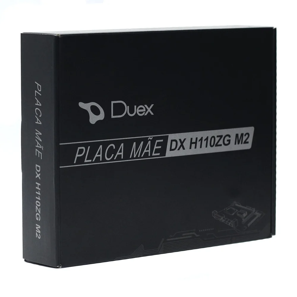 Imagem 3 de 4 do produto Placa Mãe Duex Chpset H110 LGA  1151, M.2, Rede Gigabit, Ddr4,  Usb 3.0,  Vga E Hdm - Dx H110zgm2