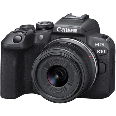 Câmera Canon Eos R10 Com Lente 18-45mm Mirrorless Br