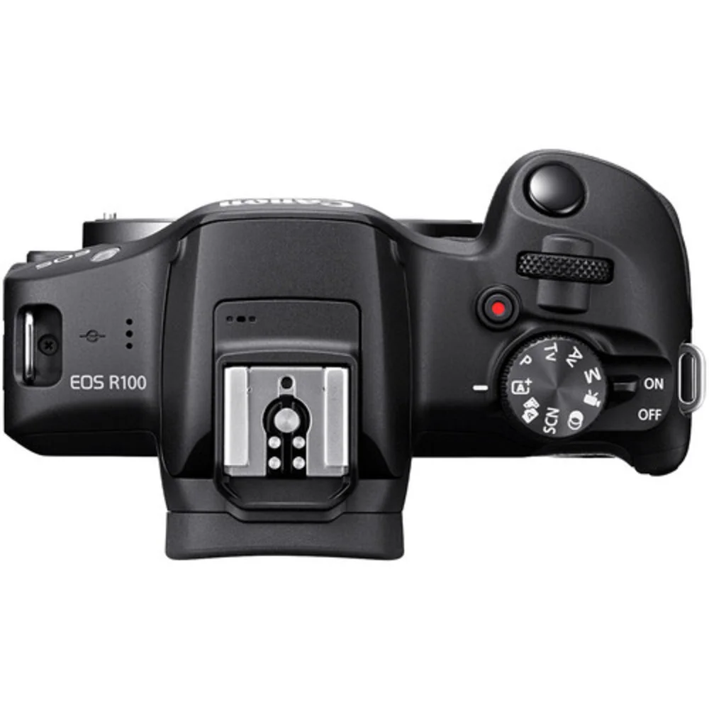 Câmera Canon Eos R100 Com Lente 18-45mm Mirrorless Br