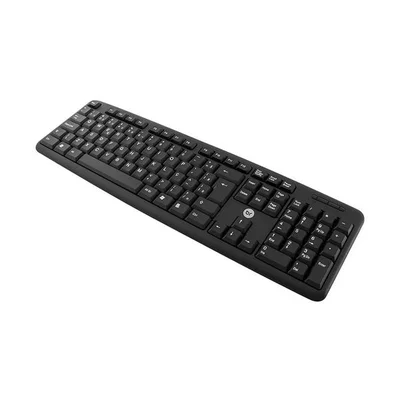 Teclado Usb Basic Bright 014 Preto Ótimo Design Para O Dia A Dia