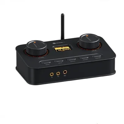 Amplificador / Dac De Fone De Ouvido Fosi K7 Gaming Com Mic In