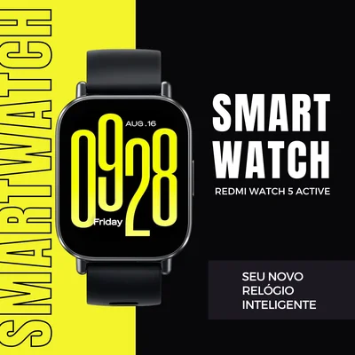 Smartwatch Redmi Watch 5 Active Tela Lcd 2" 60hz 18 Dias Bateria Relógio Inteligente Compatível... 15