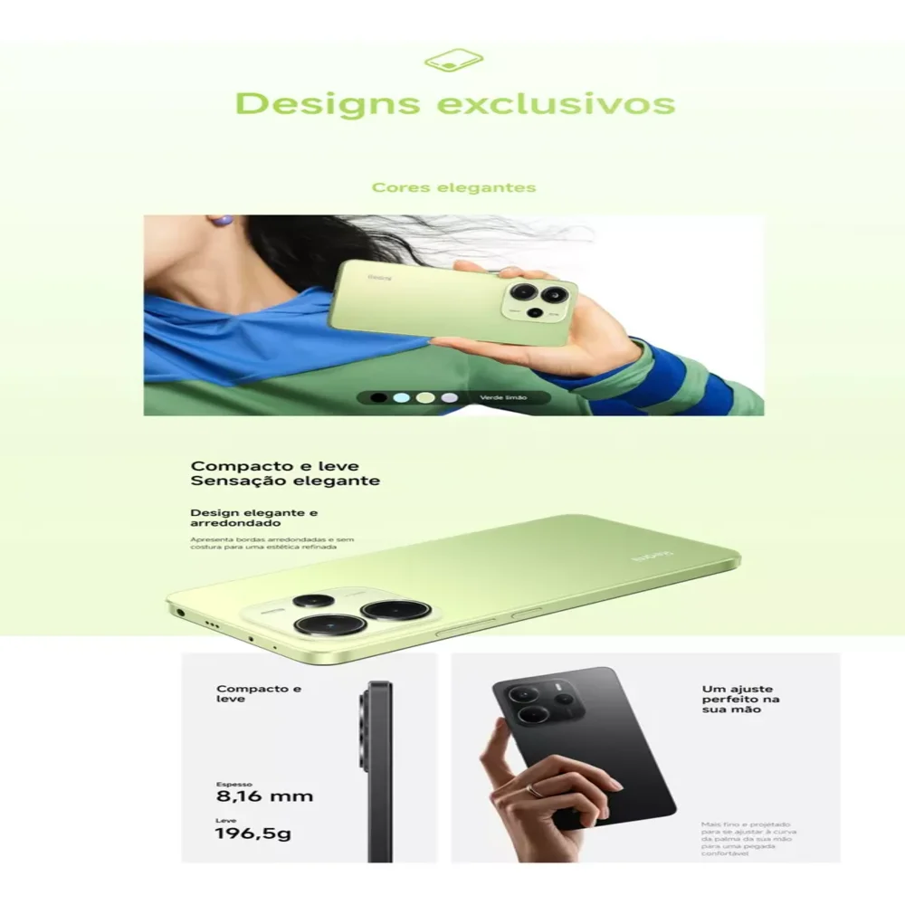 Smartphone Xiaomi Redmi Note 14 128GB 6GB RAM de