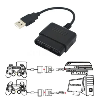 Adaptador De Controle Ps2 Para Usb - Pronta Entrega