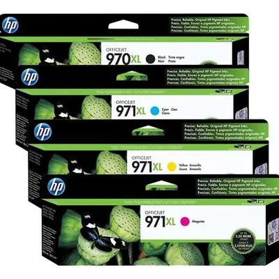 Cartucho Hp 970xl Cn628am Conjunto 4 Cores Kit