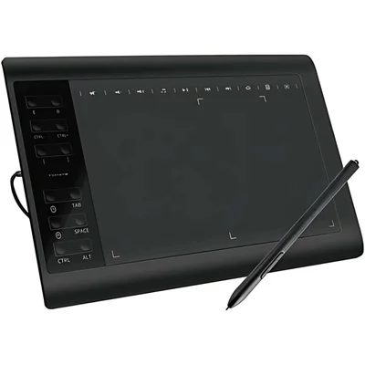Mesa Digitalizadora com Tela 11,6" Profissional com Caneta para Desenho, Ilustração, Edição