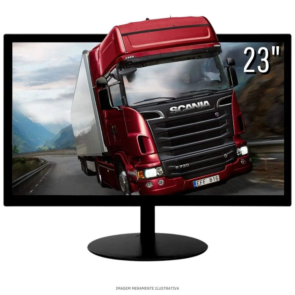 Computador PC Gamer Completo Tob Intel Core I7, 16GB RAM, SSD 480GB, WINDOWS 10 Pro Trial + Monitor 23"+ Teclado, Mouse, Mouse Pad E Headset Gamer Joystick - view 2